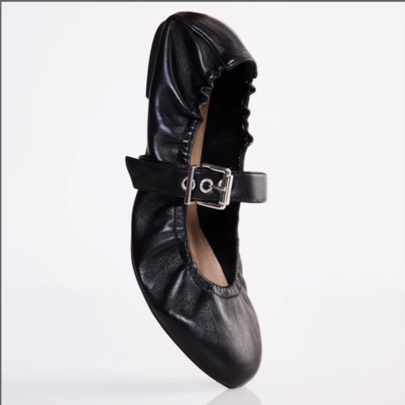 Schutz black ballerina flats - Picture 4 of 9